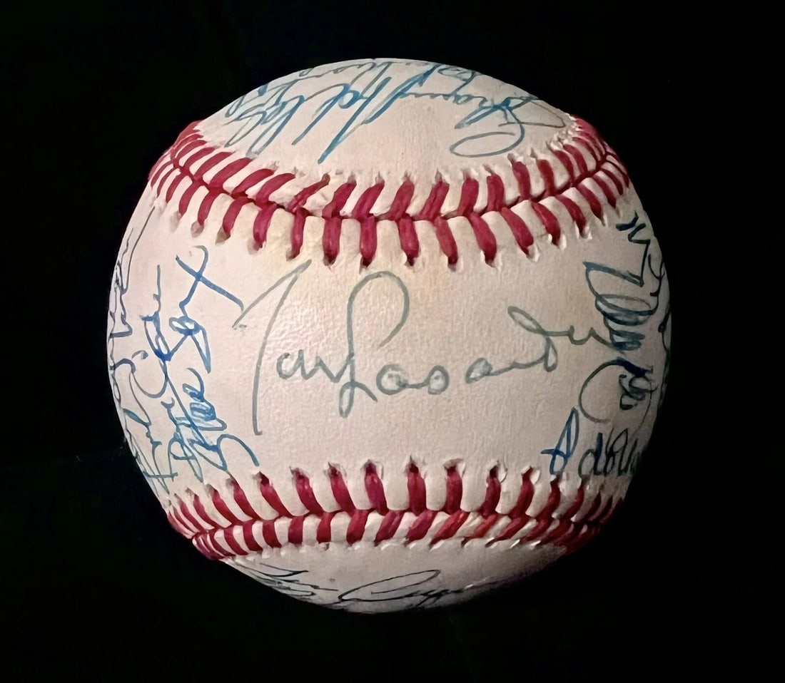 1988 Dodgers World Series Signed Baseball with JSA Authentication (1 of 7)