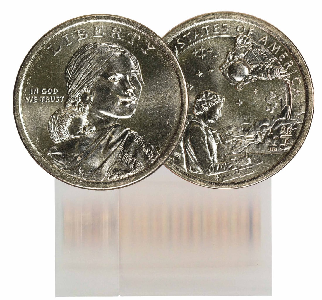 Roll of 25 2019-D Uncirculated Native American Dollar Coins (1 of 3)