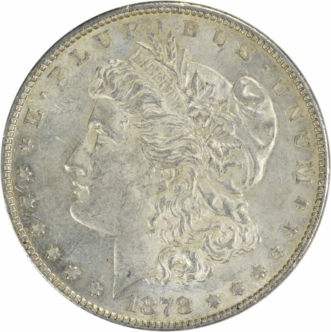1878 Morgan Silver Dollar AU Uncertified by George T. Morgan (1 of 2)