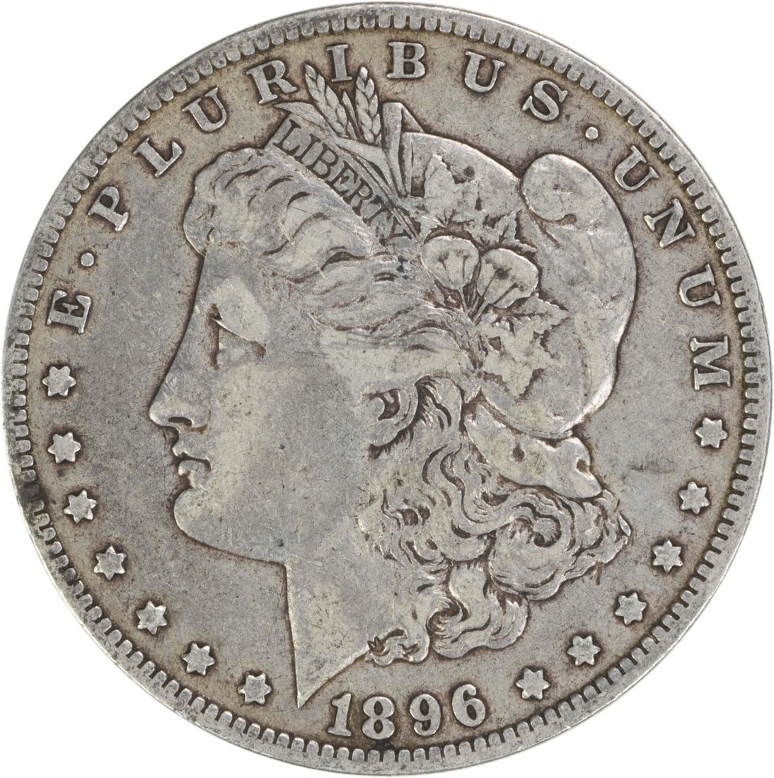 VF 1896-O Morgan Dollar 90 Percent Silver Uncertified New Orleans Mint: VF 1896-O Morgan Dollar 90 Percent Silver Uncertified New Orleans Mint This 1896-O Morgan Silver Dollar features the iconic design by George T. Morgan. Struck at the New Orleans Mint, the coin is comp