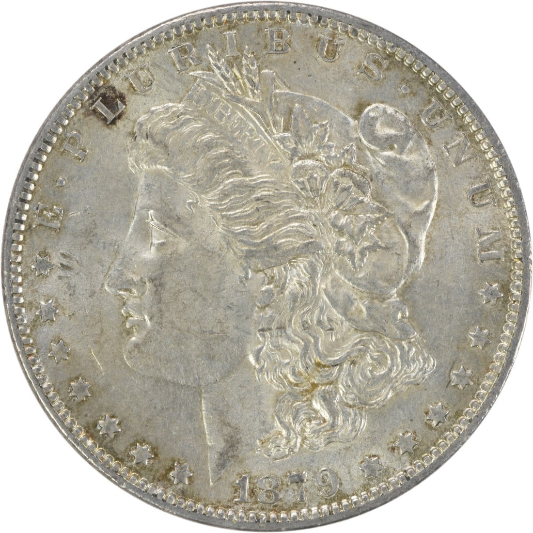 1879-O Morgan Silver Dollar AU Uncertified 90% Silver Coin (1 of 2)