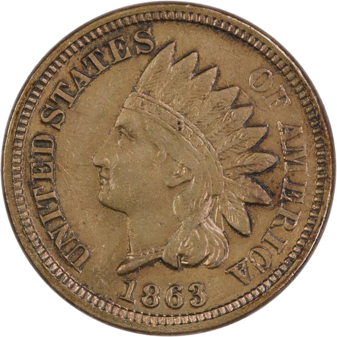 1863 Indian Head Cent EF Uncertified Philadelphia Mint: 1863 Indian Head Cent EF Uncertified Philadelphia Mint This 1863 Indian Cent is a notable addition for coin collectors, showcasing the rich history of American currency. Struck at the Philadelphia min