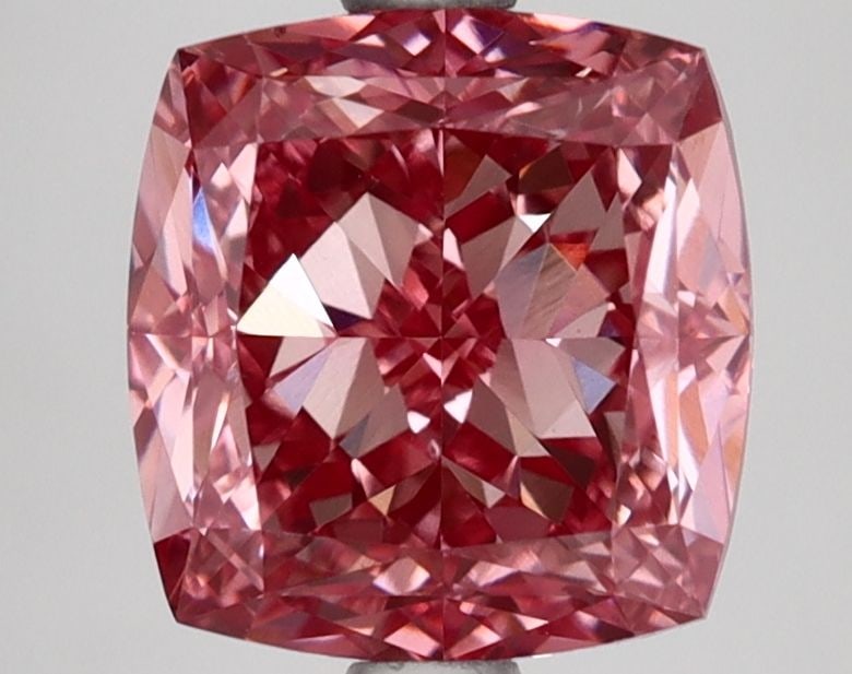 Loose Diamond - CUSHION MODIFIED 3.06ct Fancy Vivid Pink VS1: Loose Diamond - CUSHION MODIFIED 3.06ct Fancy Vivid Pink VS1 Source: This is a real non-mined Diamond that has been grown in a lab Shape: CUSHION MODIFIED Carats: 3.06 Color: Fancy Vivid Pink