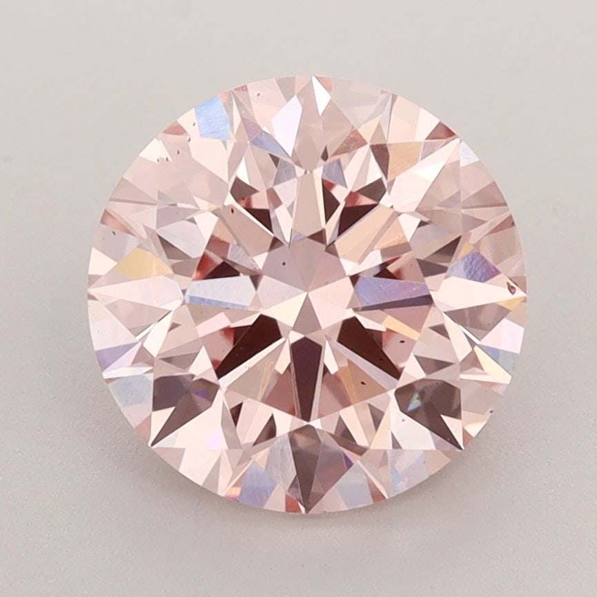 Ideal Loose Diamond - ROUND 2.5ct Fancy Intense Pink VS2: Ideal Loose Diamond - ROUND 2.5ct Fancy Intense Pink VS2 Source: This is a real non-mined Diamond that has been grown in a lab Shape: ROUND Carats: 2.5 Color: Fancy Intense Pink Certification: IGI