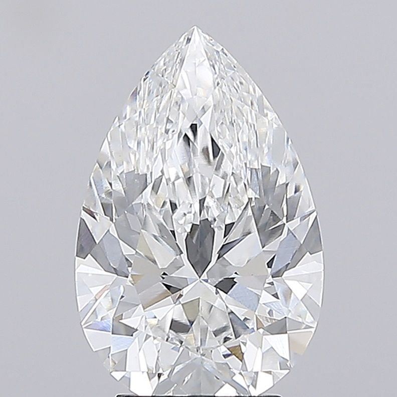Loose Diamond - PEAR 4.09ct E VVS2: Loose Diamond - PEAR 4.09ct E VVS2 Source: This is a real non-mined Diamond that has been grown in a lab Shape: PEAR Carats: 4.09 Color: E Clarity: VVS2 Certification: IGI Video: