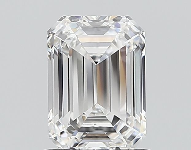 Loose Diamond - EMERALD 1.68ct E VVS1: Loose Diamond - EMERALD 1.68ct E VVS1 Source: This is a real non-mined Diamond that has been grown in a lab Shape: EMERALD Carats: 1.68 Color: E Clarity: VVS1 Certification: IGI Video: