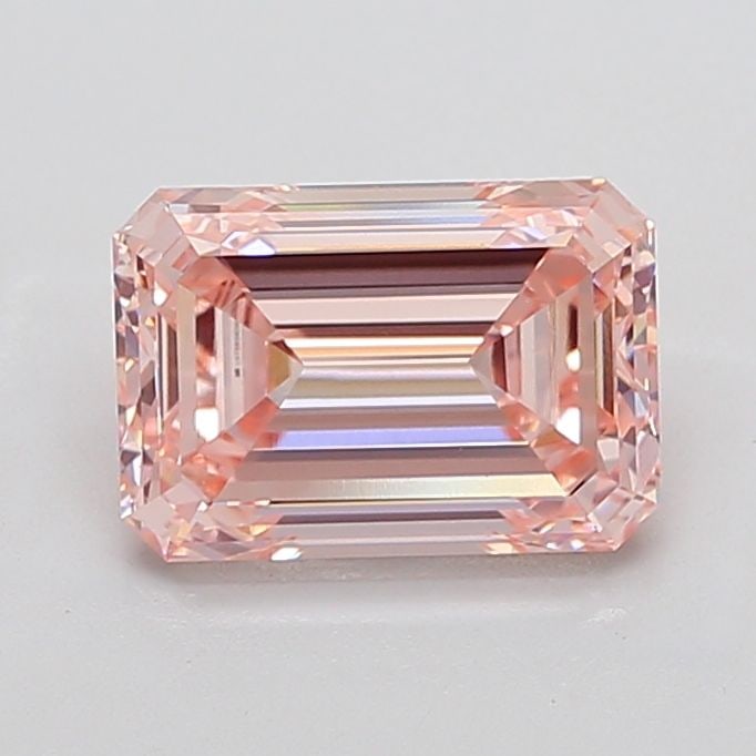 Loose Diamond - EMERALD 4.35ct Fancy Intense Pink VS1: Loose Diamond - EMERALD 4.35ct Fancy Intense Pink VS1 Source: This is a real non-mined Diamond that has been grown in a lab Shape: EMERALD Carats: 4.35 Color: Fancy Intense Pink Certification: IGI Vid