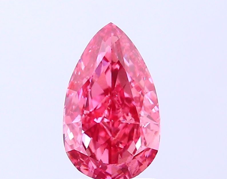 Loose Diamond - PEAR 1.6ct Fancy Vivid Red VS2: Loose Diamond - PEAR 1.6ct Fancy Vivid Red VS2 Source: This is a real non-mined Diamond that has been grown in a lab Shape: PEAR Carats: 1.6 Color: Fancy Vivid Red Certification: NONE Video: