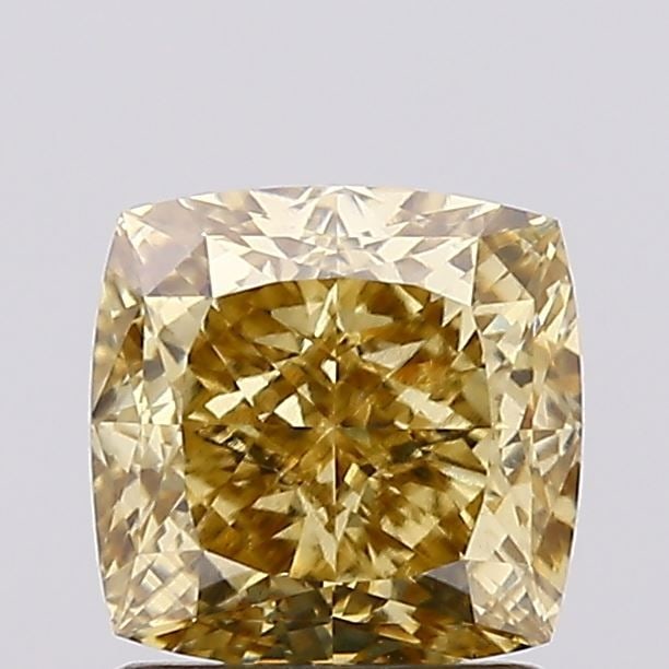 Loose Diamond - CUSHION MODIFIED 1.65ct Fancy Gray Yellow VS1: Loose Diamond - CUSHION MODIFIED 1.65ct Fancy Gray Yellow VS1 Source: This is a real non-mined Diamond that has been grown in a lab Shape: CUSHION MODIFIED Carats: 1.65 Color: Fancy Gray Yellow Certif