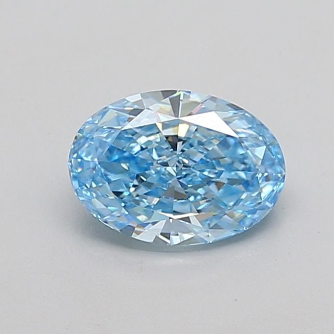 Loose Diamond - OVAL 1.31ct Fancy Vivid Blue VVS2: Loose Diamond - OVAL 1.31ct Fancy Vivid Blue VVS2 Source: This is a real non-mined Diamond that has been grown in a lab Shape: OVAL Carats: 1.31 Color: Fancy Vivid Blue Certification: IGI Video: