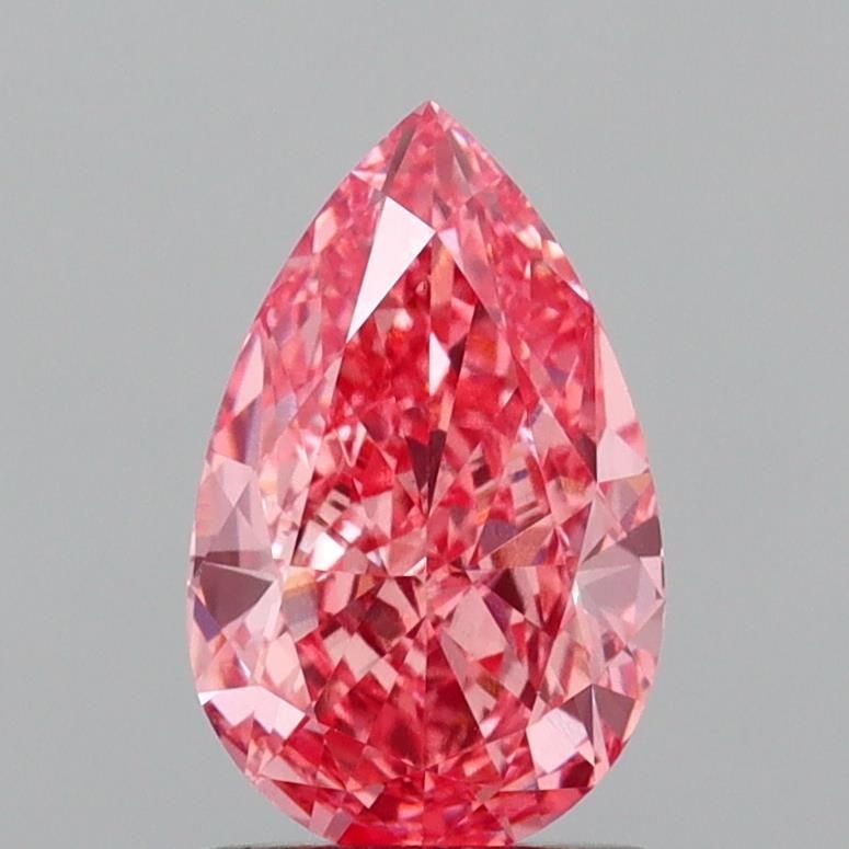 Loose Diamond - PEAR 1.56ct Fancy Vivid Pink VVS2: Loose Diamond - PEAR 1.56ct Fancy Vivid Pink VVS2 Source: This is a real non-mined Diamond that has been grown in a lab Shape: PEAR Carats: 1.56 Color: Fancy Vivid Pink Certification: IGI Video: