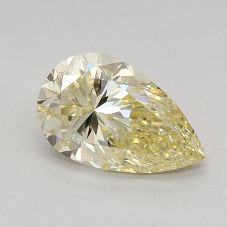 Loose Diamond - PEAR 0.58ct Fancy Yellow VS1: Loose Diamond - PEAR 0.58ct Fancy Yellow VS1 Source: This is a real non-mined Diamond that has been grown in a lab Shape: PEAR Carats: 0.58 Color: Fancy Yellow Certification: IGI Video: Video Link