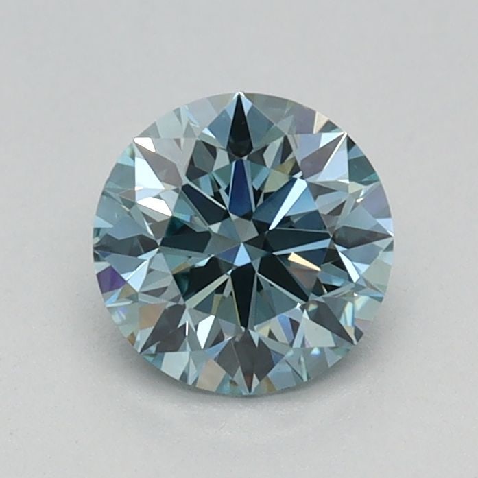 Ideal Loose Diamond - ROUND 0.56ct Fancy Vivid Blue VS1: Ideal Loose Diamond - ROUND 0.56ct Fancy Vivid Blue VS1 Source: This is a real non-mined Diamond that has been grown in a lab Shape: ROUND Carats: 0.56 Color: Fancy Vivid Blue Certification: IGI