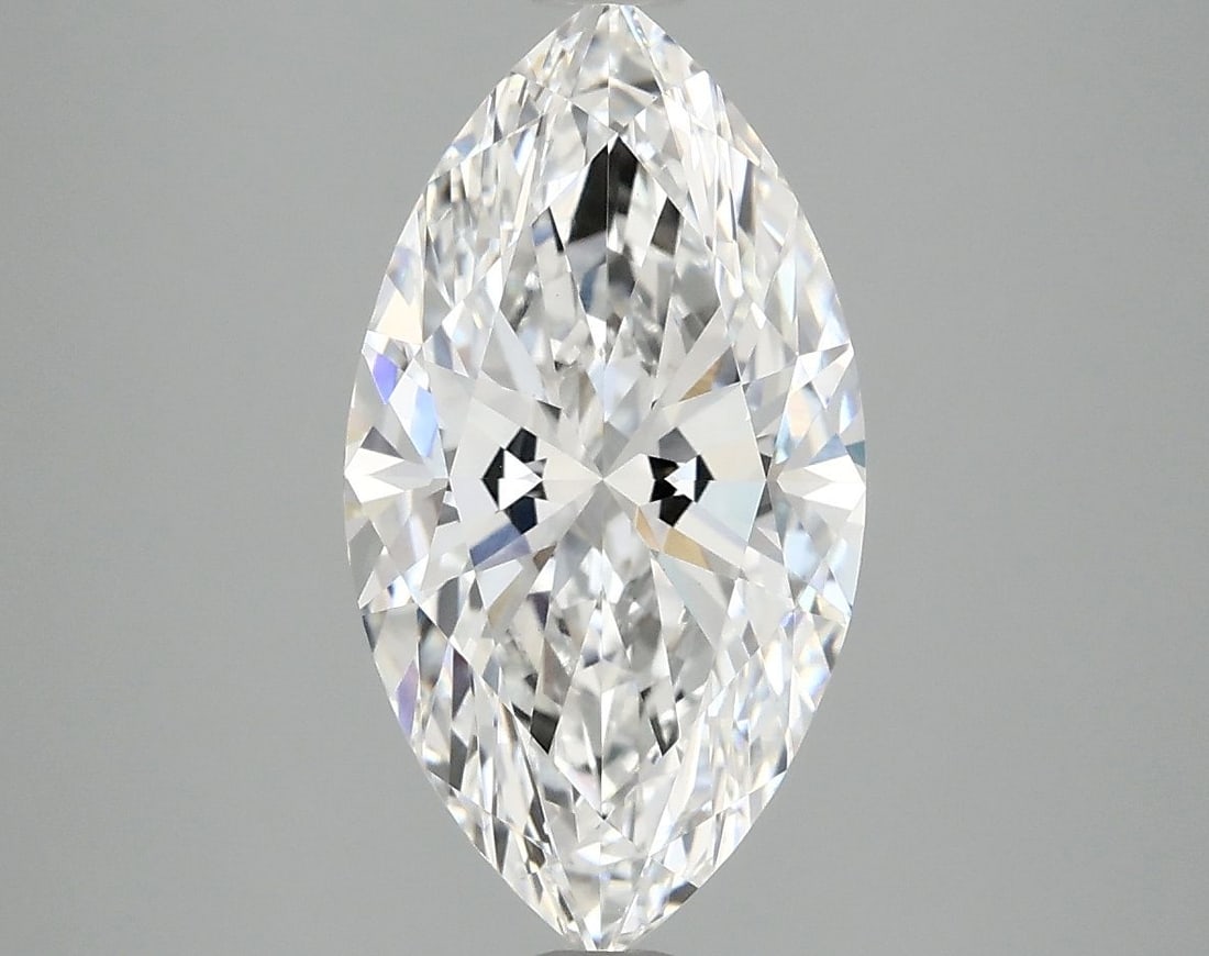 Loose Diamond - MARQUISE 3.09ct E VVS2: Loose Diamond - MARQUISE 3.09ct E VVS2 Source: This is a real non-mined Diamond that has been grown in a lab Shape: MARQUISE Carats: 3.09 Color: E Clarity: VVS2 Certification: IGI Video: Video Link