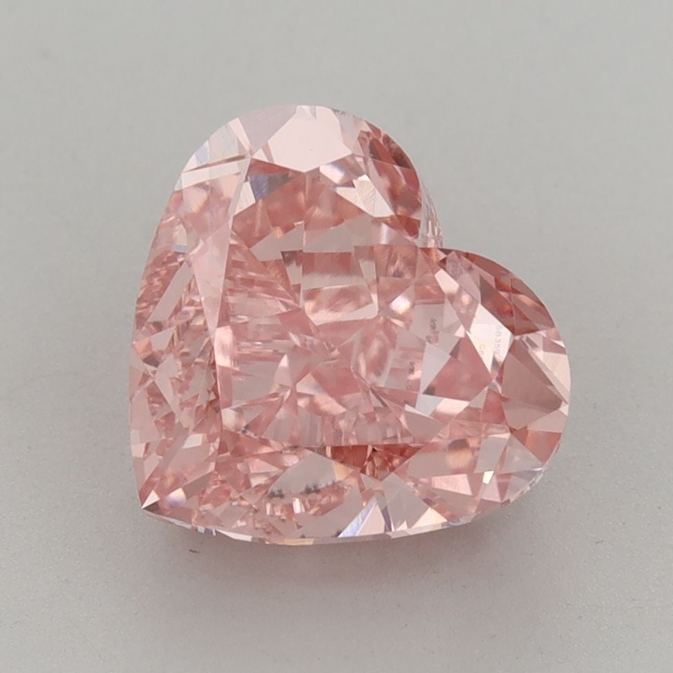 Loose Diamond - HEART 3.72ct Fancy Vivid Pink VS1: Loose Diamond - HEART 3.72ct Fancy Vivid Pink VS1 Source: This is a real non-mined Diamond that has been grown in a lab Shape: HEART Carats: 3.72 Color: Fancy Vivid Pink Certification: IGI Video: