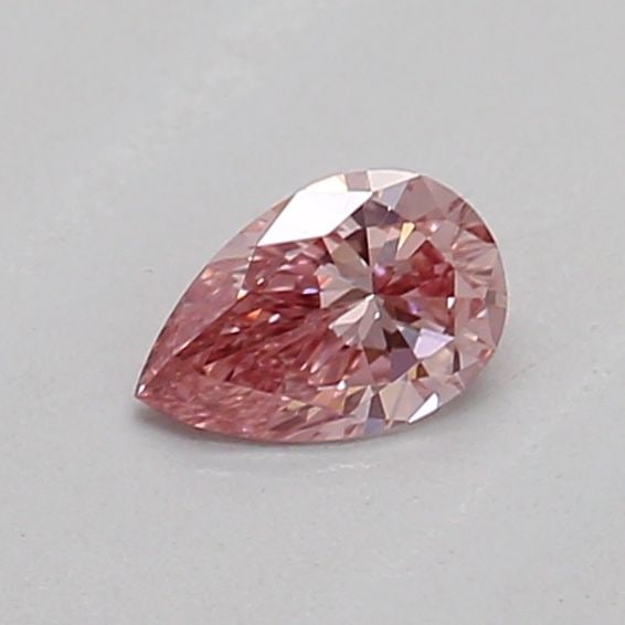 Loose Diamond - PEAR 0.16ct Fancy Vivid Pink VVS2 (1 of 1)