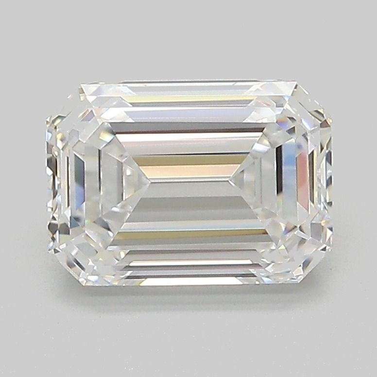 Loose Diamond - EMERALD 2.02ct D VVS2: Loose Diamond - EMERALD 2.02ct D VVS2 Source: This is a real non-mined Diamond that has been grown in a lab Shape: EMERALD Carats: 2.02 Color: D Clarity: VVS2 Certification: IGI Video: Video Link