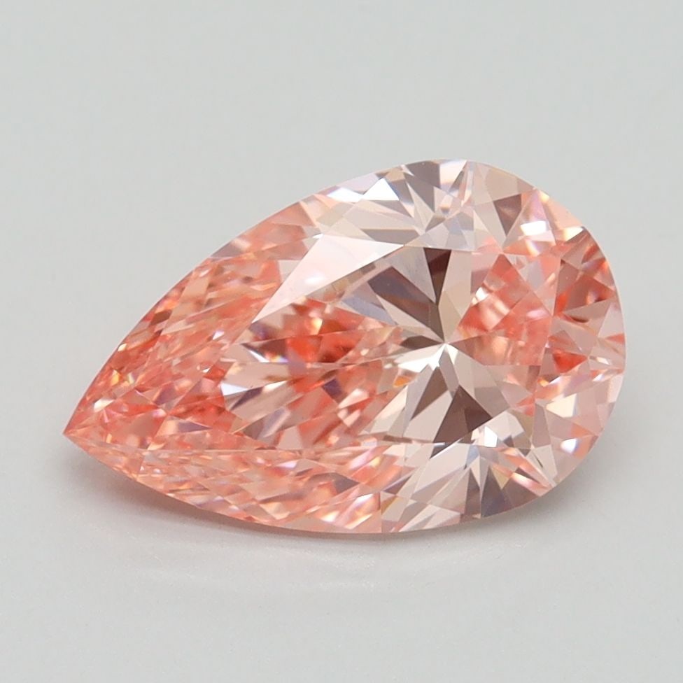 Loose Diamond - PEAR 2.0ct Fancy Intense Pink VVS2: Loose Diamond - PEAR 2.0ct Fancy Intense Pink VVS2 Source: This is a real non-mined Diamond that has been grown in a lab Shape: PEAR Carats: 2.0 Color: Fancy Intense Pink Certification: IGI Video: