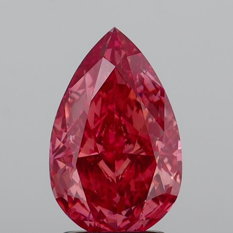 Loose Diamond - PEAR 3.11ct Fancy Vivid Pink VS1: Loose Diamond - PEAR 3.11ct Fancy Vivid Pink VS1 Source: This is a real non-mined Diamond that has been grown in a lab Shape: PEAR Carats: 3.11 Color: Fancy Vivid Pink Certification: IGI Video: