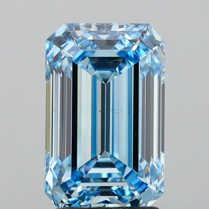 Loose Diamond - EMERALD 3.0ct Fancy Intense Blue VS1: Loose Diamond - EMERALD 3.0ct Fancy Intense Blue VS1 Source: This is a real non-mined Diamond that has been grown in a lab Shape: EMERALD Carats: 3.0 Color: Fancy Intense Blue Certification: IGI Video