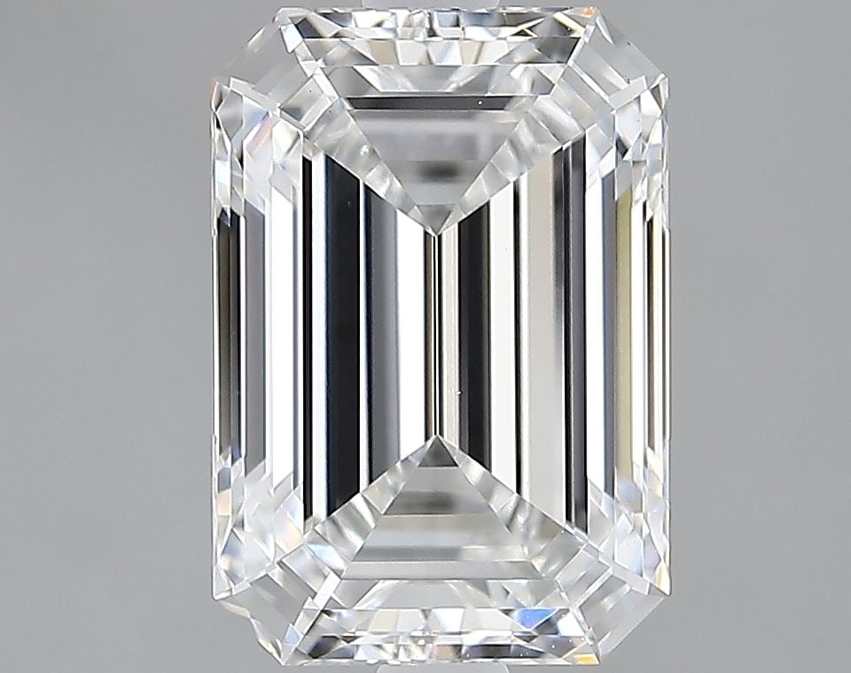 Loose Diamond - EMERALD 2.54ct E VVS2: Loose Diamond - EMERALD 2.54ct E VVS2 Source: This is a real non-mined Diamond that has been grown in a lab Shape: EMERALD Carats: 2.54 Color: E Clarity: VVS2 Certification: IGI Video: