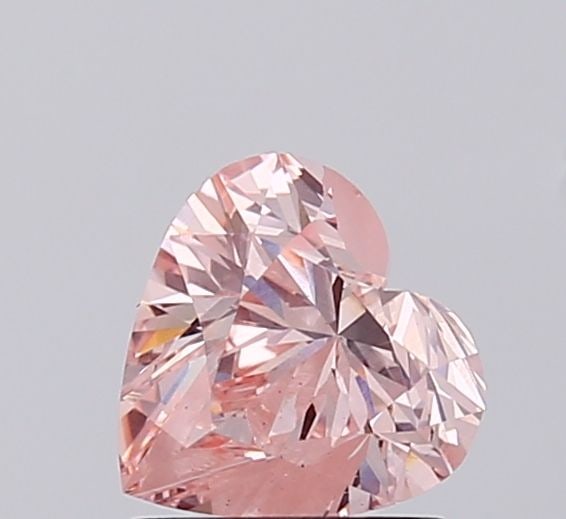Loose Diamond - HEART 1.01ct Fancy Intense Pink I1: Loose Diamond - HEART 1.01ct Fancy Intense Pink I1 Source: This is a real non-mined Diamond that has been grown in a lab Shape: HEART Carats: 1.01 Color: Fancy Intense Pink Certification: IGI 