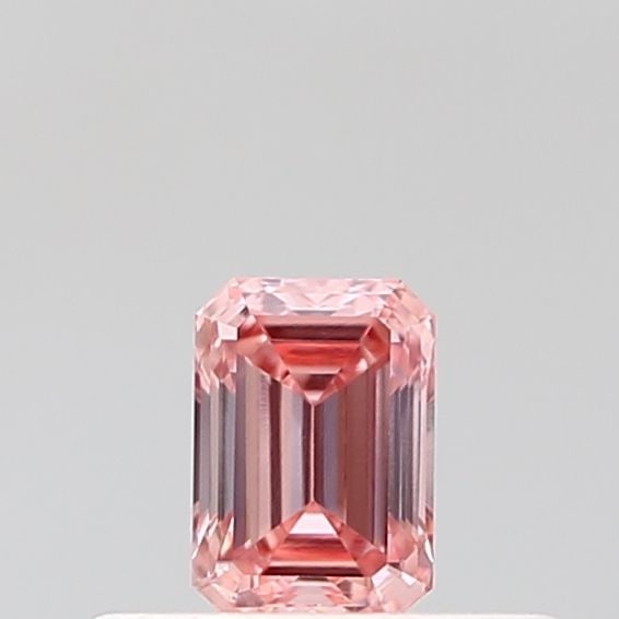 Loose Diamond - EMERALD 0.26ct Fancy Vivid Pink VS1: Loose Diamond - EMERALD 0.26ct Fancy Vivid Pink VS1 Source: This is a real non-mined Diamond that has been grown in a lab Shape: EMERALD Carats: 0.26 Color: Fancy Vivid Pink Certification: IGI Video: