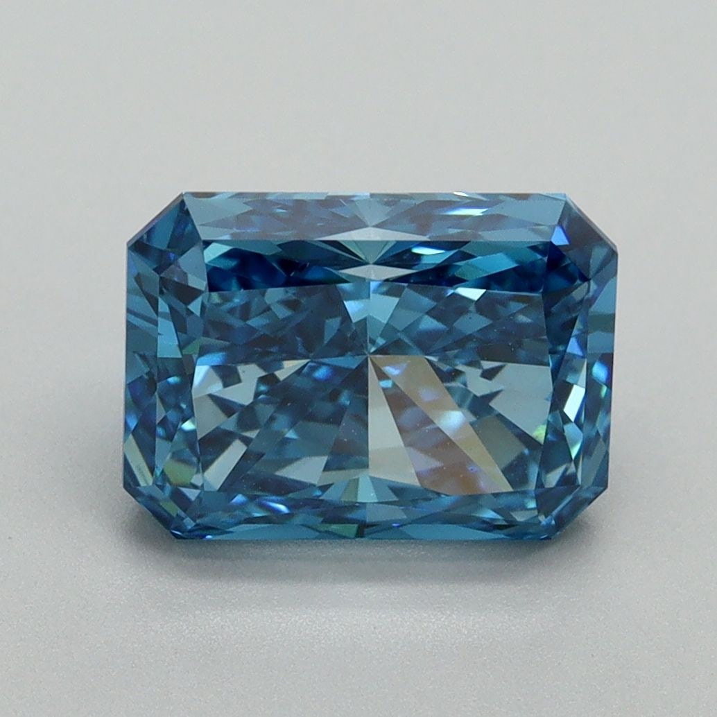 Loose Diamond - RADIANT 3.05ct Fancy Vivid Blue VVS2 (1 of 1)