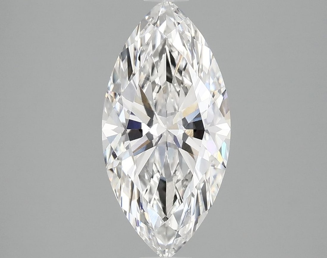 Loose Diamond - MARQUISE 2.1ct E VVS2: Loose Diamond - MARQUISE 2.1ct E VVS2 Source: This is a real non-mined Diamond that has been grown in a lab Shape: MARQUISE Carats: 2.1 Color: E Clarity: VVS2 Certification: IGI Video: