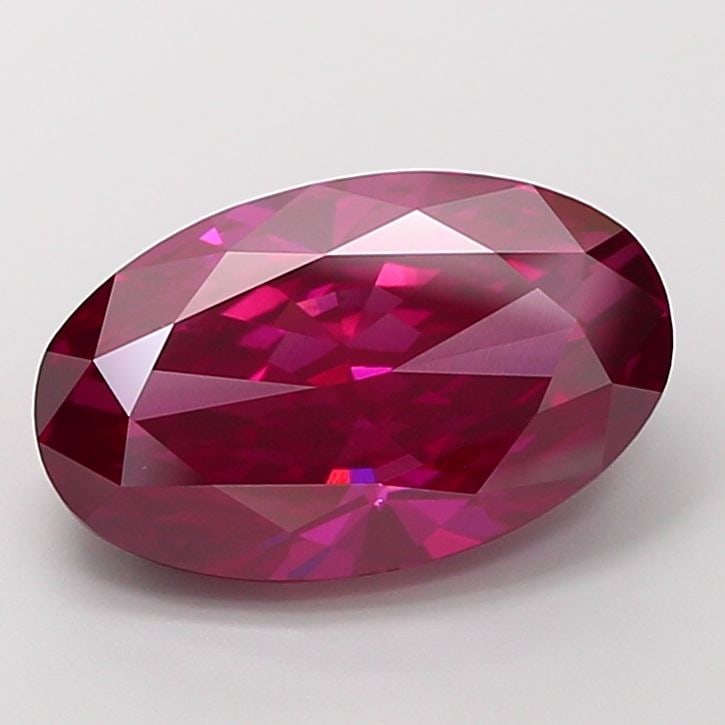 Loose Diamond - OVAL 7.08ct Fancy Deep Pink VVS2 (1 of 1)