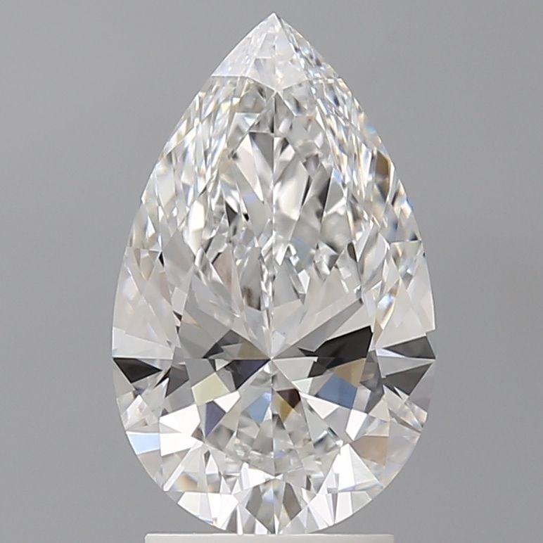 Loose Diamond - PEAR 2.58ct E VVS2: Loose Diamond - PEAR 2.58ct E VVS2 Source: This is a real non-mined Diamond that has been grown in a lab Shape: PEAR Carats: 2.58 Color: E Clarity: VVS2 Certification: IGI Video: