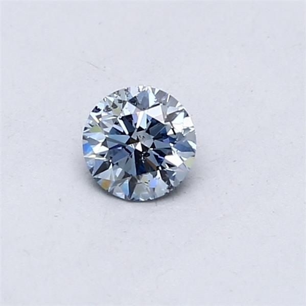 Loose Diamond - ROUND 0.3ct Fancy Intense Blue SI2 (1 of 1)