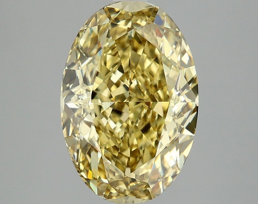 Loose Diamond - OVAL 4.08ct Fancy Intense Yellow VVS2 (1 of 1)