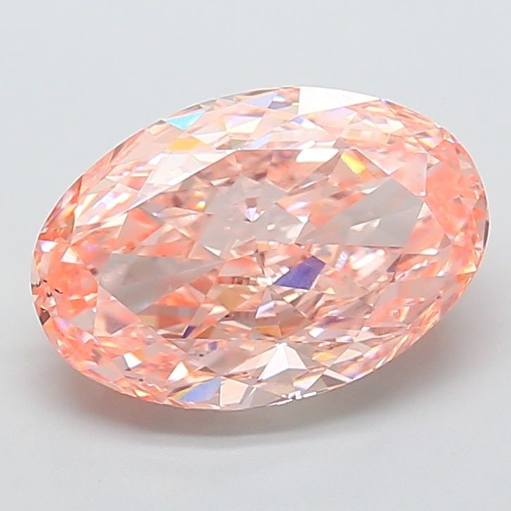 Loose Diamond - OVAL 10.06ct Fancy Vivid Pink VS2: Loose Diamond - OVAL 10.06ct Fancy Vivid Pink VS2 Source: This is a real non-mined Diamond that has been grown in a lab Shape: OVAL Carats: 10.06 Color: Fancy Vivid Pink Certification: IGI Video: