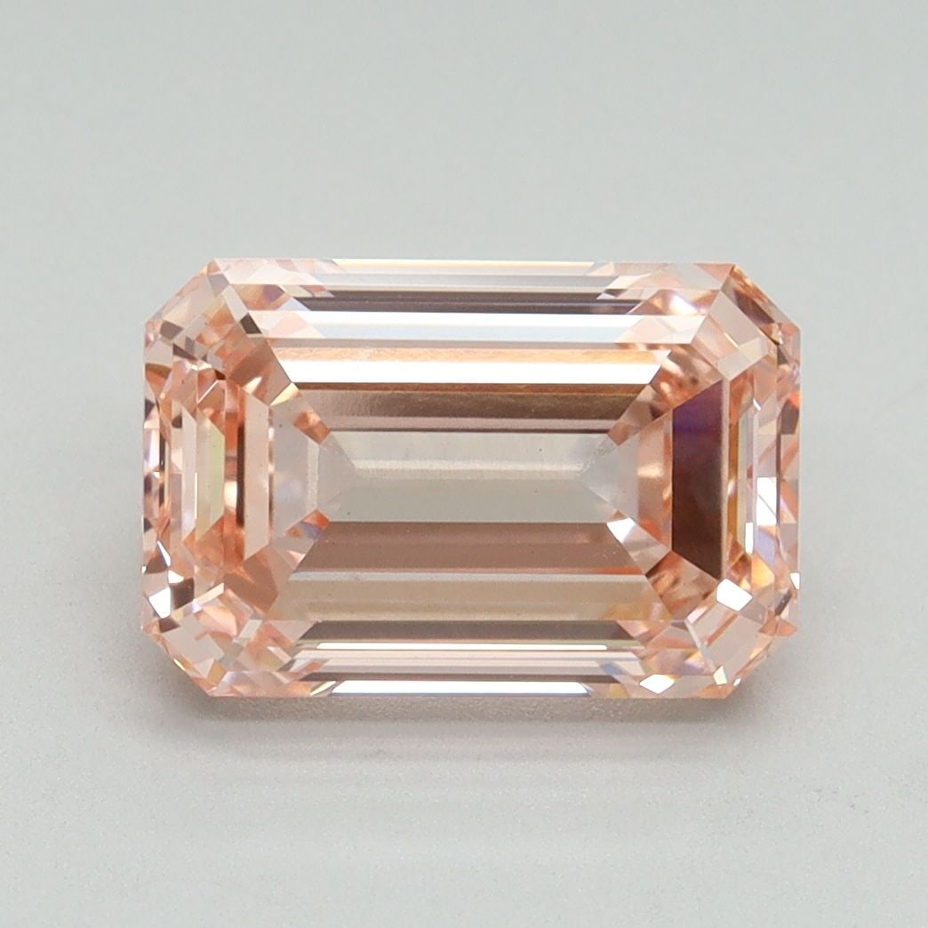 Loose Diamond - EMERALD 3.0ct Fancy Intense Pink VS1: Loose Diamond - EMERALD 3.0ct Fancy Intense Pink VS1 Source: This is a real non-mined Diamond that has been grown in a lab Shape: EMERALD Carats: 3.0 Color: Fancy Intense Pink Certification: IGI