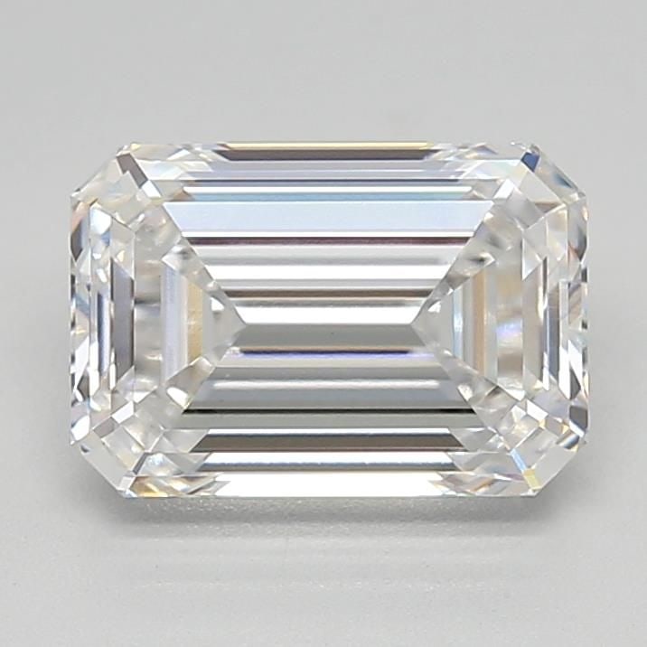 Loose Diamond - EMERALD 2.65ct F VVS2: Loose Diamond - EMERALD 2.65ct F VVS2 Source: This is a real non-mined Diamond that has been grown in a lab Shape: EMERALD Carats: 2.65 Color: F Clarity: VVS2 Certification: GIA Video: