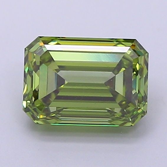 Loose Diamond - EMERALD 1.82ct Fancy Vivid Green VVS2: Loose Diamond - EMERALD 1.82ct Fancy Vivid Green VVS2 Source: This is a real non-mined Diamond that has been grown in a lab Shape: EMERALD Carats: 1.82 Color: Fancy Vivid Green Certification: IGI Vide