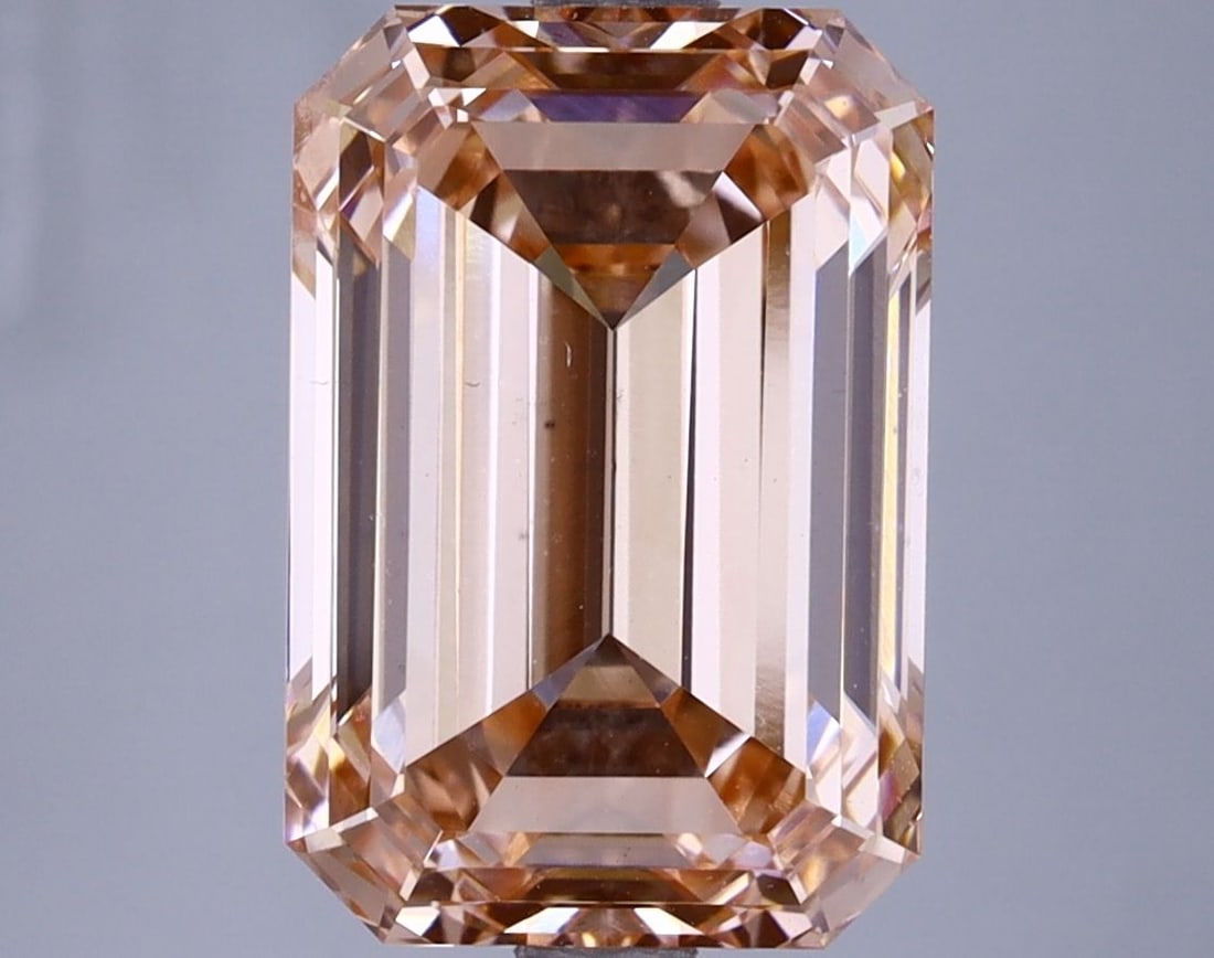 Loose Diamond - EMERALD 5.14ct Fancy Intense Pink VS1 (1 of 1)