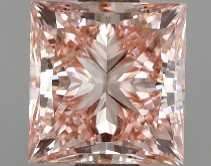 Loose Diamond - PRINCESS 2.0ct Fancy Intense Pink VVS2 (1 of 1)