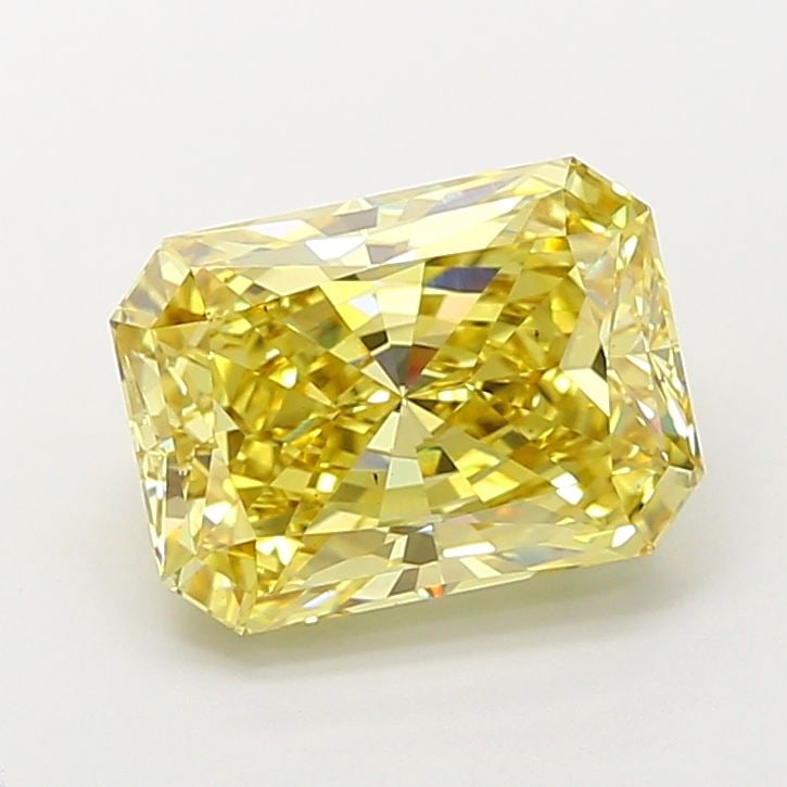 Loose Diamond - RADIANT 5.06ct Fancy Intense Yellow VS2: Loose Diamond - RADIANT 5.06ct Fancy Intense Yellow VS2 Source: This is a real non-mined Diamond that has been grown in a lab Shape: RADIANT Carats: 5.06 Color: Fancy Intense Yellow Certification: IGI