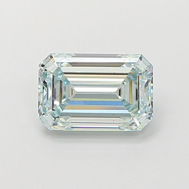 Loose Diamond - EMERALD 1.07ct Fancy Green VS1: Loose Diamond - EMERALD 1.07ct Fancy Green VS1 Source: This is a real non-mined Diamond that has been grown in a lab Shape: EMERALD Carats: 1.07 Color: Fancy Green Certification: IGI Video: Video