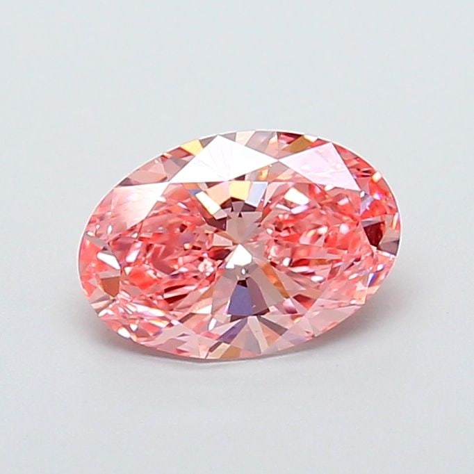 Loose Diamond - OVAL 2.09ct Fancy Vivid Pink VS2: Loose Diamond - OVAL 2.09ct Fancy Vivid Pink VS2 Source: This is a real non-mined Diamond that has been grown in a lab Shape: OVAL Carats: 2.09 Color: Fancy Vivid Pink Certification: IGI Video: