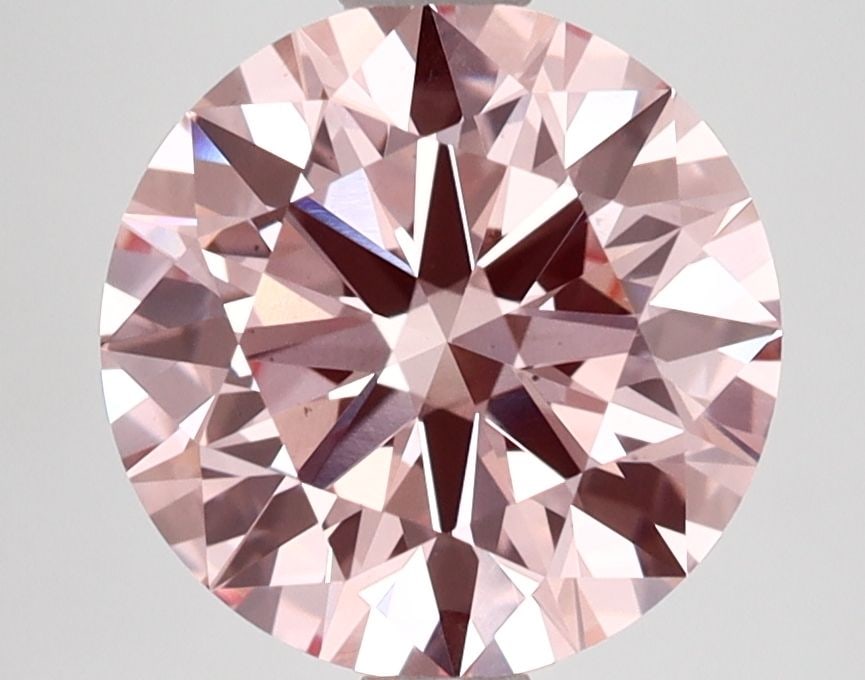 Ideal Loose Diamond - ROUND 3.0ct Fancy Intense Pink VS1: Ideal Loose Diamond - ROUND 3.0ct Fancy Intense Pink VS1 Source: This is a real non-mined Diamond that has been grown in a lab Shape: ROUND Carats: 3.0 Color: Fancy Intense Pink Certification: IGI Vid