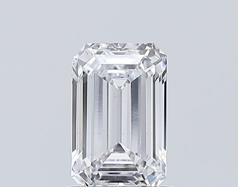 Loose Diamond - EMERALD 1.25ct D SI2: Loose Diamond - EMERALD 1.25ct D SI2 Source: This is a real non-mined Diamond that has been grown in a lab Shape: EMERALD Carats: 1.25 Color: D Clarity: SI2 Certification: NONE Video: Video Link
