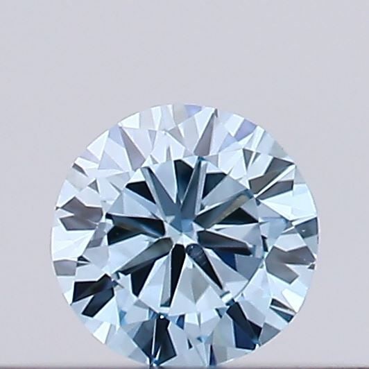 Loose Diamond - ROUND 0.14ct Fancy Vivid Blue VVS2: Loose Diamond - ROUND 0.14ct Fancy Vivid Blue VVS2 Source: This is a real non-mined Diamond that has been grown in a lab Shape: ROUND Carats: 0.14 Color: Fancy Vivid Blue Certification: IGI Video: