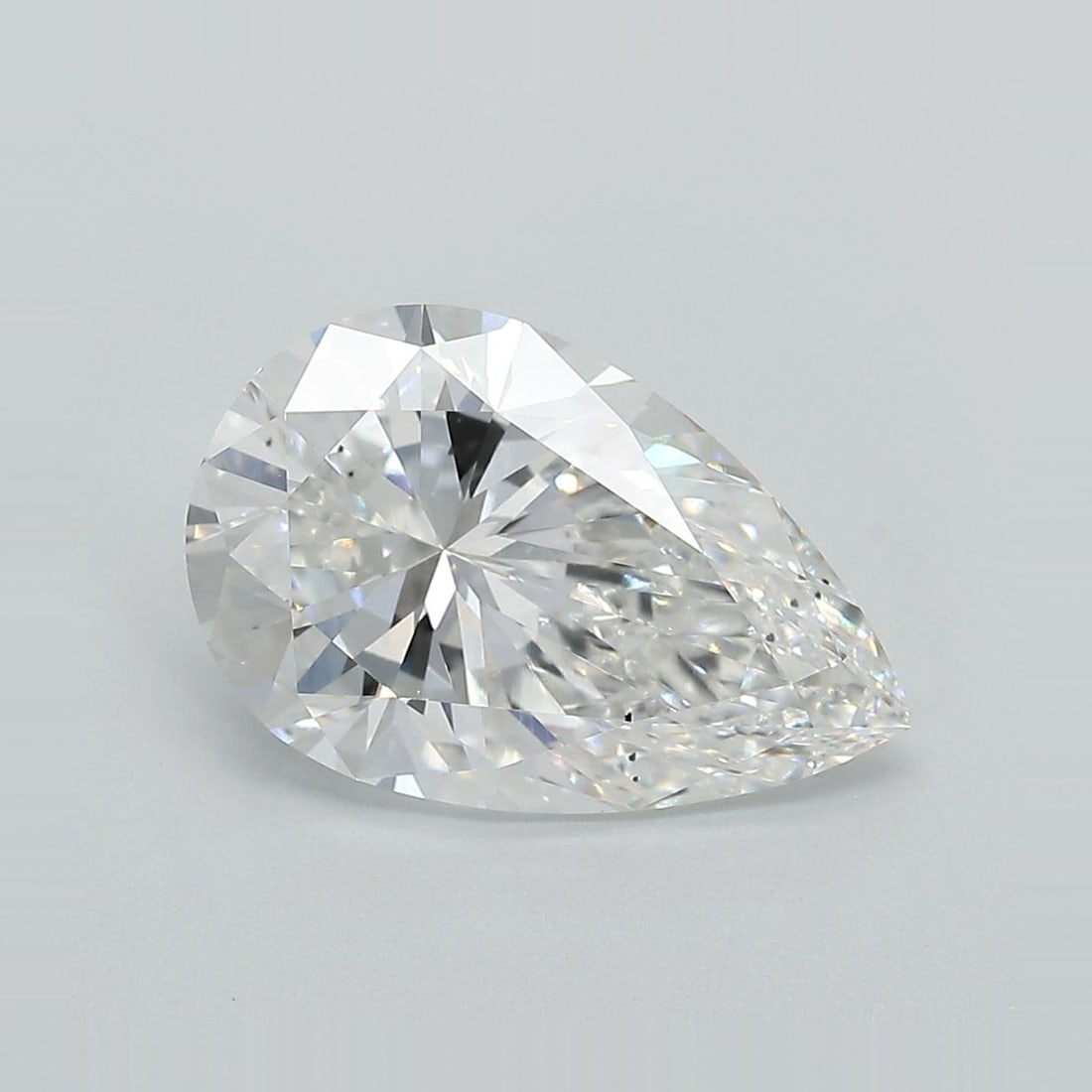 Loose Diamond - PEAR 4.1ct E VS2: Loose Diamond - PEAR 4.1ct E VS2 Source: This is a real non-mined Diamond that has been grown in a lab Shape: PEAR Carats: 4.1 Color: E Clarity: VS2 Certification: IGI Video: