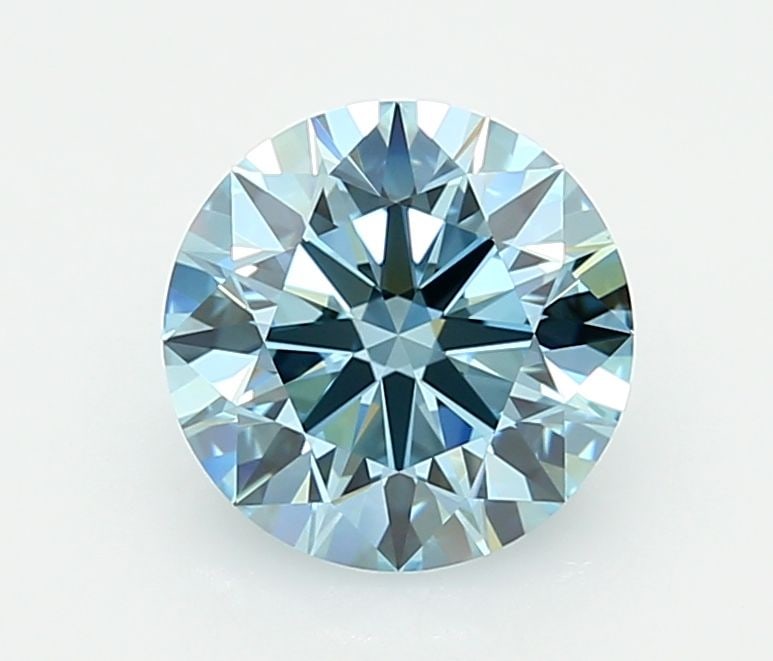 Ideal Loose Diamond - ROUND 2.5ct Fancy Vivid Blue VVS2: Ideal Loose Diamond - ROUND 2.5ct Fancy Vivid Blue VVS2 Source: This is a real non-mined Diamond that has been grown in a lab Shape: ROUND Carats: 2.5 Color: Fancy Vivid Blue Certification: IGI Video: