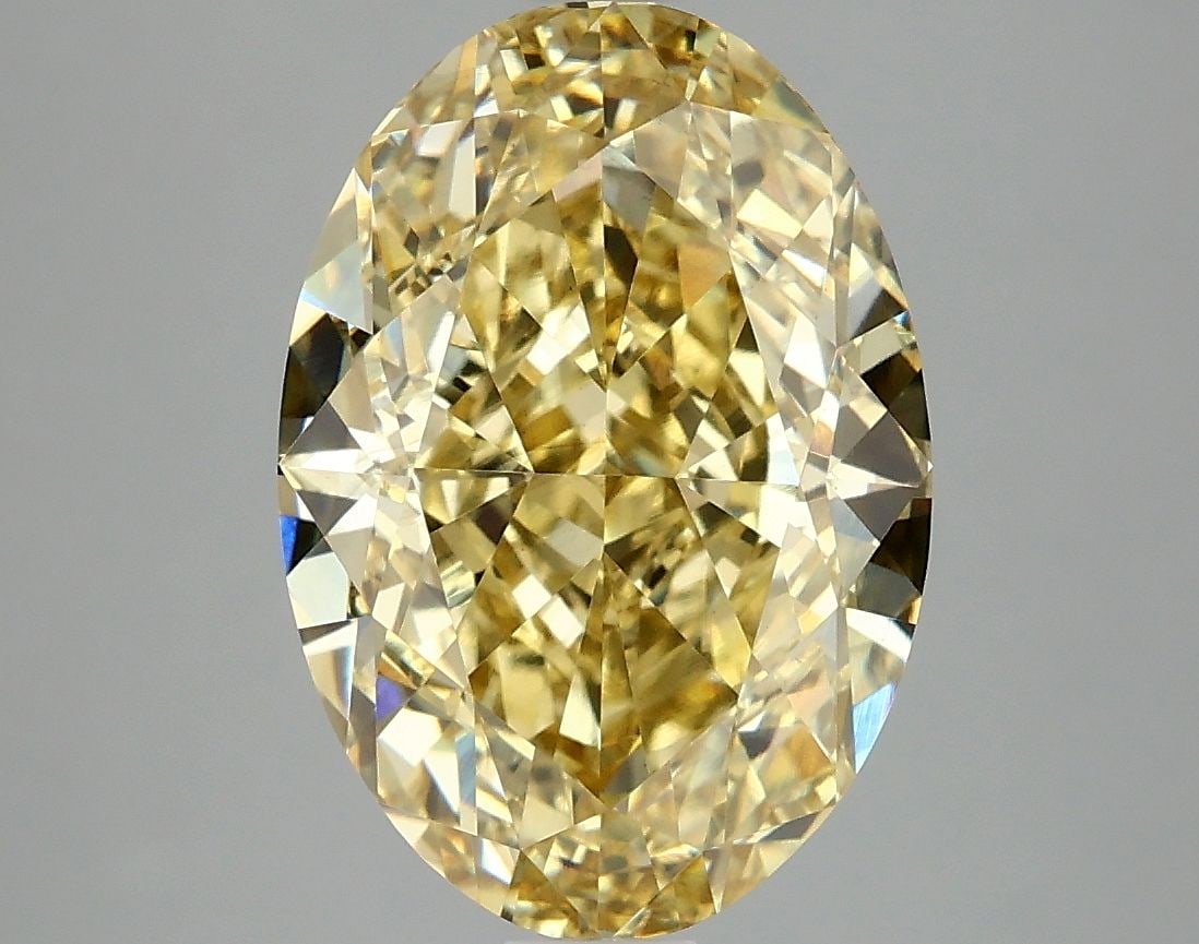 Loose Diamond - OVAL 5.06ct Fancy Intense Yellow VS1 (1 of 1)