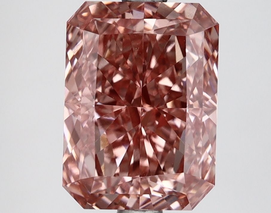 Loose Diamond - RADIANT 3.15ct Fancy Vivid Pink VS1 (1 of 1)