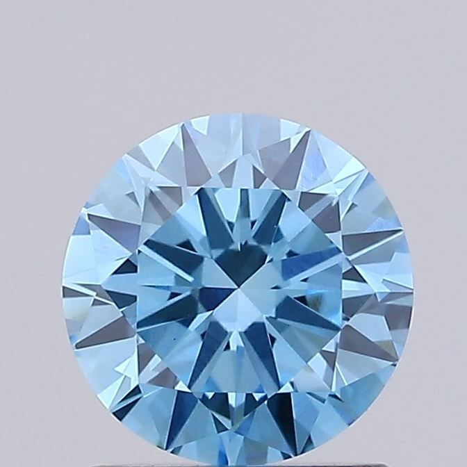 Loose Diamond - ROUND 0.95ct Fancy Vivid Blue VVS2: Loose Diamond - ROUND 0.95ct Fancy Vivid Blue VVS2 Source: This is a real non-mined Diamond that has been grown in a lab Shape: ROUND Carats: 0.95 Color: Fancy Vivid Blue Certification: IGI Video: